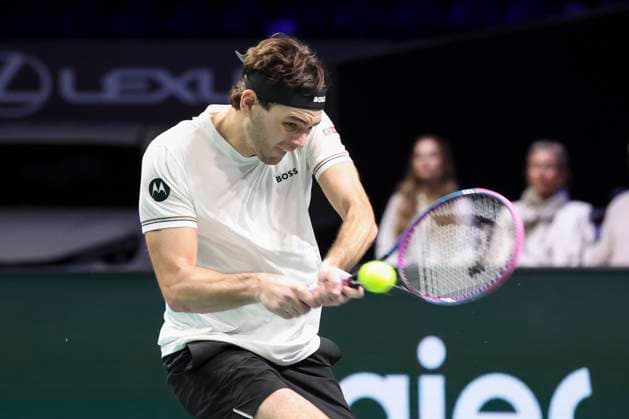 TENNIS : Rolex Paris Masters - 30 10 2025 Taylor Fritz (USA) Vs Alexander Bublik (KAZ) ParisFrance  Copyright: xMichtofx