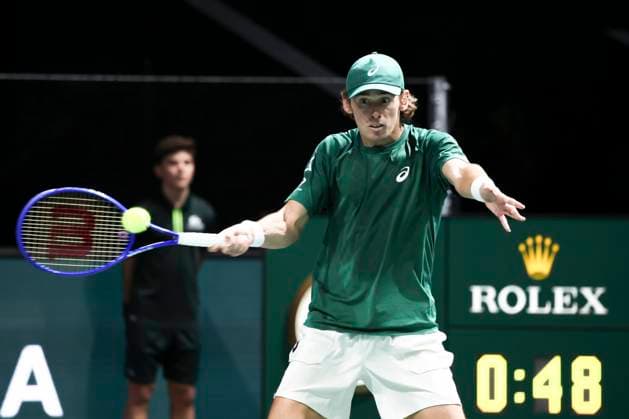 TENNIS : Rolex Paris Masters - 30 10 2025 Karen Khachanov Vs Alex de Minaur (AUS) ParisFrance  Copyright: xMichtofx