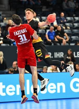 30 10 2025 Handball international U20 U21 Germany gg Hungary xwoxzix Mate Fazekas 31, Hungary Leonard Zink 7, Germany