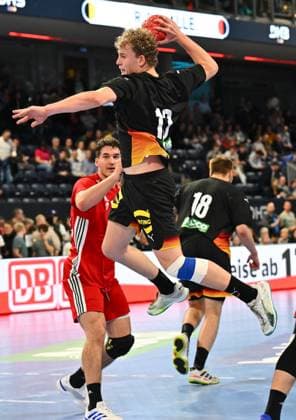 30 10 2025 Handball international U20 U21 Germany gg Hungary xwoxzix William Reichardt 13, Germany