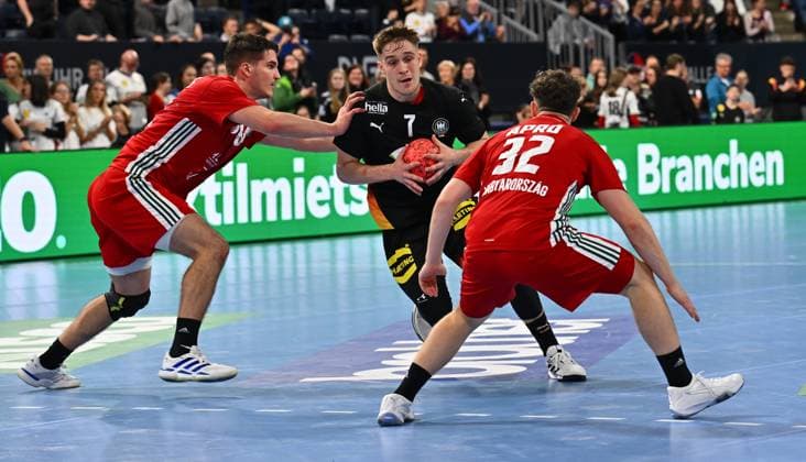 30 10 2025 Handball international U20 U21 Germany gg Hungary xwoxzix Mate Meszaros 64, Hungary Leonard Zink 7, Germany Botond Apro 32, Hungary