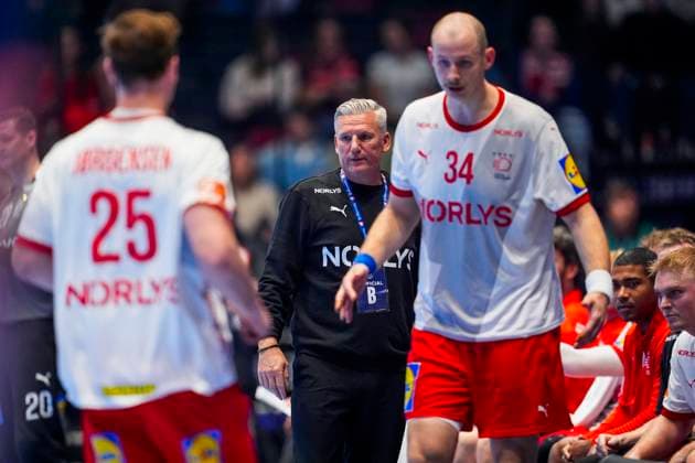Mens Handball Golden League in Trondheim Spektrum Trondheim 20251030 Norways mens national handball team meets Denmark in the Golden League in Trondheim Spektrum Photo Ole Martin Wold NTB Trondheim Norway EDITORIAL USE ONLY RESTRICTED USE FOR BETTING COMPANIES  Copyright: xOlexMartinxWoldx xNTBx