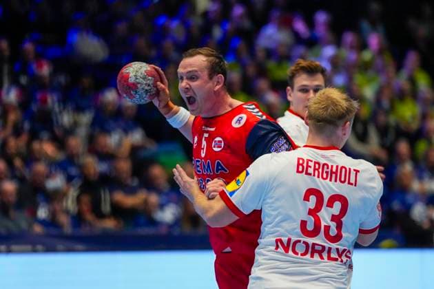 Mens Handball Golden League in Trondheim Spektrum Trondheim 20251030 Norways mens national handball team meets Denmark in the Golden League in Trondheim Spektrum Photo Ole Martin Wold NTB Trondheim Norway EDITORIAL USE ONLY RESTRICTED USE FOR BETTING COMPANIES  Copyright: xOlexMartinxWoldx xNTBx