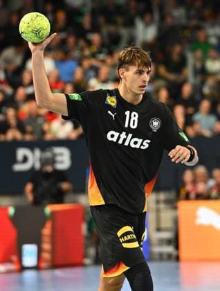 30 10 2025 Handball international Germany gg Iceland xwoxzix Julian Köster 18, Germany