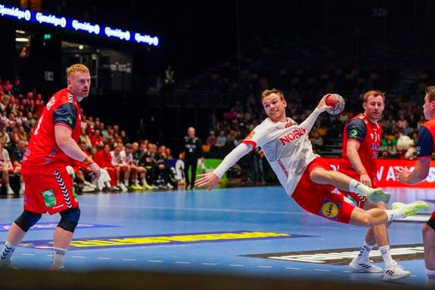 Men s Handball Golden League in Trondheim Spektrum Trondheim 20251030 The Norwegian men s national handball team meets Denmark in the Golden League at Trondheim Spektrum Photo Erik Flaaris Johansen NTB Trondheim Norway EDITORIAL USE ONLY RESTRICTED USE FOR BETTING COMPANIES  Copyright: xErikxFlaarisxJohansenx xNTBx
