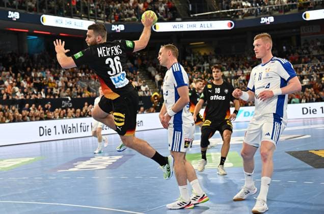 30 10 2025 Handball international Germany gg Iceland xwoxzix Lukas Mertens 36, Germany