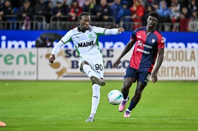 Ismael Kone of US Sassuolo during Cagliari Calcio vs US Sassuolo, Italian soccer Serie A match in Cagliari, Italy, October 30 2025  Copyright: xLuigixCanu IPAxSportx xipa-agency.netx xx IPA_67282892 IPA_Agency_IPA67282892
