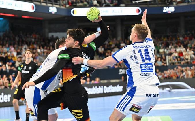 30 10 2025 Handball international Germany gg Iceland xwoxzix Marko Grgic 71, Germany Omar Ingi Magnusson 14, Iceland