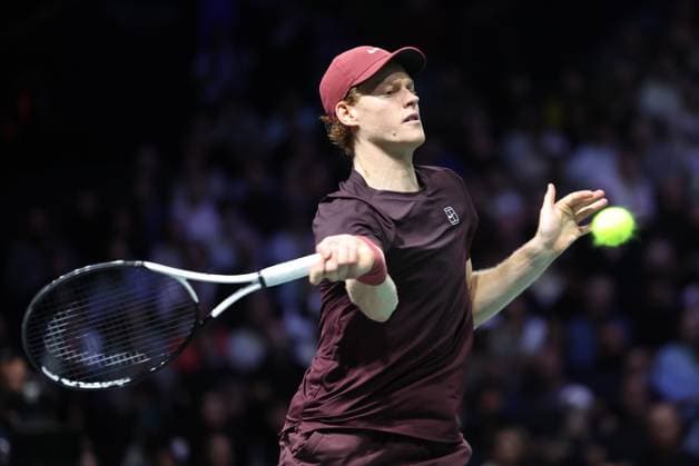 ROLEX PARIS MASTERS TENNIS 2025 Thierry Larret MAXPPP - Nanterre (92) 30 10 2025 Thierry Larret Maxppp. Tennis. Rolex Paris Masters. Paris La Defense, Nanterre (92). Du 25 octobre au 2 novembre 2025. Jeudi 30 octobre 2025. Francisco CERUNDOLO (ARG) vs Jannik SINNER (ITA) Nanterre (92) PARIS LA DEFENSE ARENA ILE DE FRANCE FRANCE  Copyright: xMAXPPPxThierryxLarretx TLR202510305030 TLR202510305030