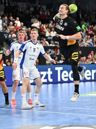 30 10 2025 Handball international Germany gg Iceland xwoxzix Juri Knorr 15, Germany