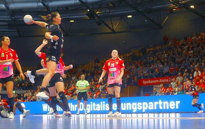 Handball, Women, HBF, BSV Sachsen Zwickau - SV Union Halle-Neustadt