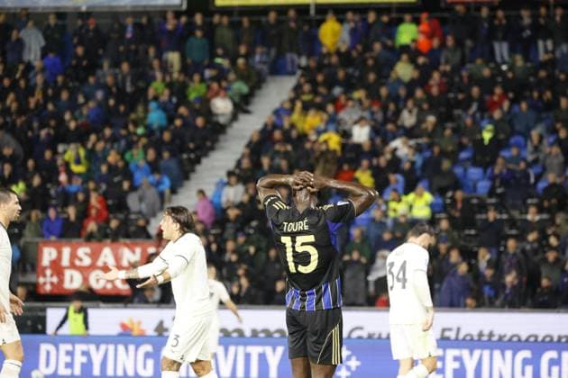 October 30, 2025, Pisa, ITALIA: Pisa s Idrissa Toure during the Italian Serie A soccer match Pisa SC vs SS Lazio at Arena Garibaldi stadium in Pisa, Italy, 30 October 2025. ANSA ENRICO MATTIA DEL PUNTA. Italy Soccer Serie A - Pisa SC Vs SS Lazio  - ZUMAa110 20251030_zaf_a110_020 Copyright: xEnricoxMattiaxDelxPuntax