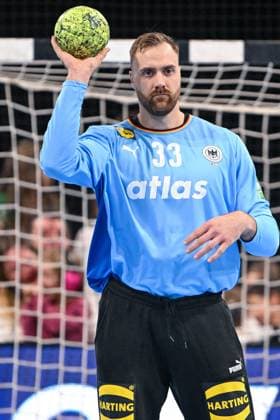 DHB 25 26 Germany Iceland on 30 10 2025 at the PSD Bank Nuernberg ARENA in Nuremberg Goalkeeper Andreas Wolff Germany MT