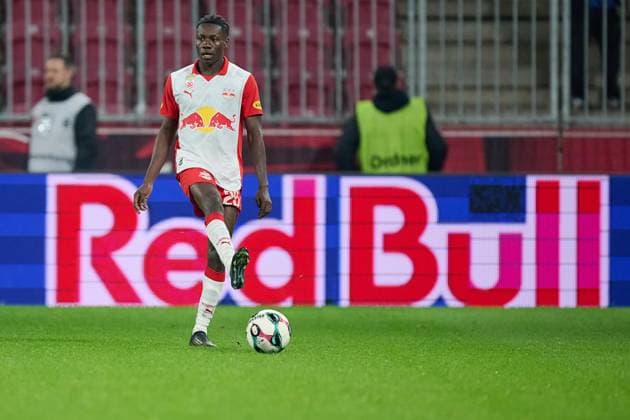Salzburg, Austria October 30, 2025 ÖFB Cup 2025 2026 RB Salzburg vs WSG Tirol In the picture Edmund Baidoo RB Red Bull Arena Copyright: xFotostandx xWassmuth,xJUERGENxWASSMUTHx