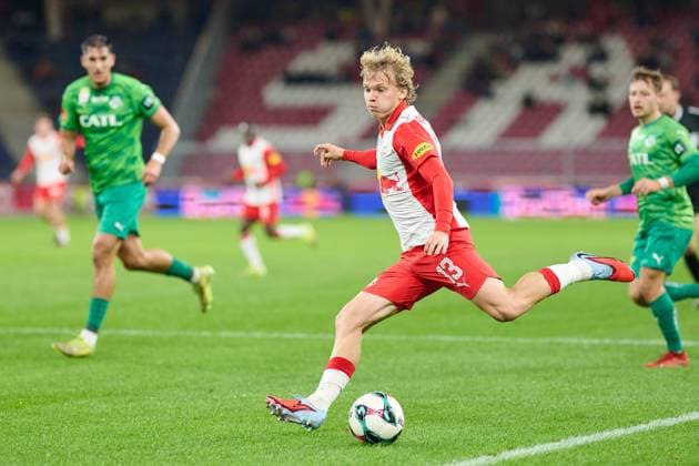 Salzburg, Austria October 30, 2025 ÖFB Cup 2025 2026 RB Salzburg vs WSG Tirol In the picture Frans Krätzig Kraetzig RB Red Bull Arena Copyright: xFotostandx xWassmuth,xJUERGENxWASSMUTH,xFOTOGRAFxJUERGENxxWASSMUTHx