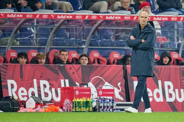 Salzburg, Austria October 30, 2025 ÖFB Cup 2025 2026 RB Salzburg vs WSG Tirol In the picture Coach Thomas Letsch RB Red Bull Arena Copyright: xFotostandx xWassmuth,xJUERGENxWASSMUTHx
