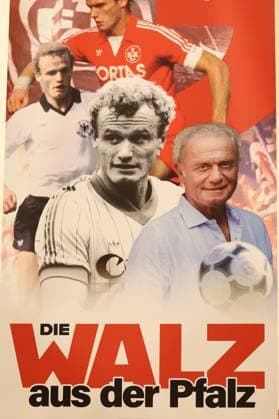 30 10 2025, xrekx, football book presentation, Hans Peter Briegel Die Walz aus der Pfalz v l Hans Peter Briegel DFL DFB REGULATIONS PROHIBIT ANY USE OF PHOTOGRAPHS as IMAGE SEQUENCES and or QUASI VIDEO Frankweiler