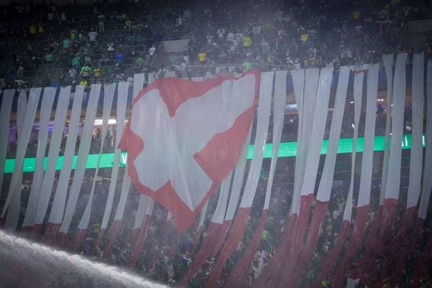 Palmeiras XLDU Semi Final Libertadores SAO PAULO (SP) 10 30 2025 - Football Libertadores 2025 - at the match between Palmeiras X LDU, valid for the Libertadores Semi-Final, held at Allianz Parque in Sao Paulo on the night of this Thursday (30). IMAGO Gessica Pacheco Sao Paulo Brasil Copyright: xGessicaxPachecox