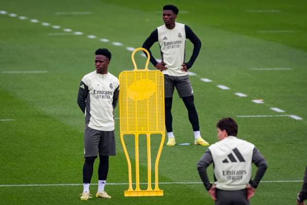 Football, Spain, Real Madrid Training
