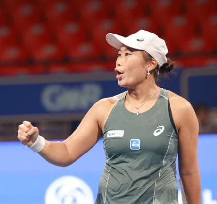 CHENNAI OPEN WTA, Tennis Damen 250 Chennai Open WTA 250 : Janice T JEN (INA) VS Mia POHANKOVA (SVK) Janice T JEN (INA) defeated Mia POHANKOVA (SVK) by 6-3,6-1. Janice T JEN (INA) in action Chennai SDAT Stadium, Nungambakkam. India Copyright: xSukumarxSukumarx