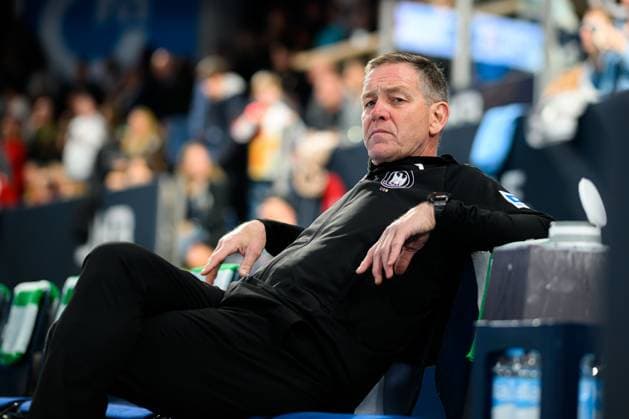 Nuremberg Handball Laenderspiel Germany Iceland Coach Alfred Gislason Germany Nuremberg PSD Bank Arena Bayern Germany