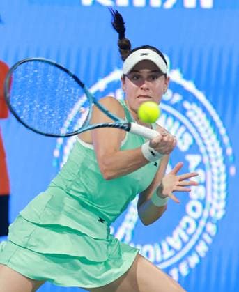 CHENNAI OPEN WTA, Tennis Damen 250 Chennai Open WTA 250 : K BIRRELL (AUS) VS D.VEKIC (CRO) K BIRRELL (AUS in action Chennai SDAT Stadium, Nungambakkam. India Copyright: xSukumarxSukumarx