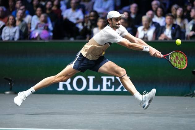 Tennis, ATP tournament in Paris