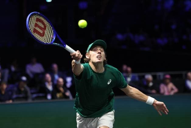 ROLEX PARIS MASTERS TENNIS 2025 Thierry Larret MAXPPP - Nanterre (92) 31 10 2025 Thierry Larret Maxppp. Tennis. Rolex Paris Masters. Paris La Defense, Nanterre (92). Du 25 octobre au 2 novembre 2025. Vendredi 31octobre 2025. Quart de Finale : Alexander BUBLIK (KAZ) vs Alex De MINAUR (AUS). Nanterre (92) PARIS LA DEFENSE ARENA ILE DE FRANCE FRANCE  Copyright: xMAXPPPxThierryxLarretx TLR202510316813 TLR202510316813