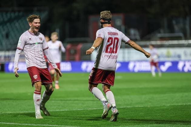 3 Liga FC Viktoria Köln FC Ingolstadt 04 Goal Cheer Goal Yannick Deichmann 20, FCI 0 1 Frederik Christensen 11, FCI 3 Liga FC Ingolstadt 04 Season 2025 2026 FC Viktoria Köln