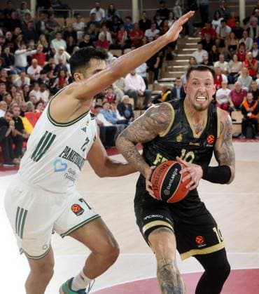 Monaco vs Panathinaikos Basket PHOTOPQR NICE MATIN Cyril Dodergny ; Monaco ; 31 10 2025 ; Monaco le 31 10 2025 - Salle Gaston Medecin - EuroLeague de Basket - L AS Monaco recevait le Panathinaikos OCT 31ST 2025 BASKET EuroLeague AS Monaco - Panathinaikos Monaco France  Copyright: xPHOTOPQR NICExMATIN MAXPPPxCyrilxDodergnyx 20251031NIM7161 20251031NIM7161