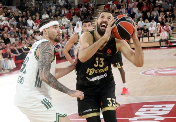 Monaco vs Panathinaikos Basket PHOTOPQR NICE MATIN Cyril Dodergny ; Monaco ; 31 10 2025 ; Monaco le 31 10 2025 - Salle Gaston Medecin - EuroLeague de Basket - L AS Monaco recevait le Panathinaikos OCT 31ST 2025 BASKET EuroLeague AS Monaco - Panathinaikos Monaco France  Copyright: xPHOTOPQR NICExMATIN MAXPPPxCyrilxDodergnyx 20251031NIM7164 20251031NIM7164
