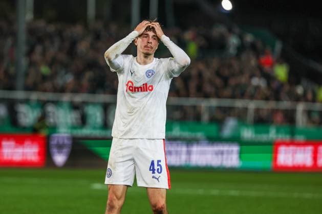 31 10 2025, 2 Bundesliga, Matchday 11, Preußen Münster Holstein Kiel, Louis Köster Holstein Kiel Münster Preußen Stadion NRW Germany xRHR PHOTO DEx Copyright: RHR-FOTOx RHR-FOTO DE