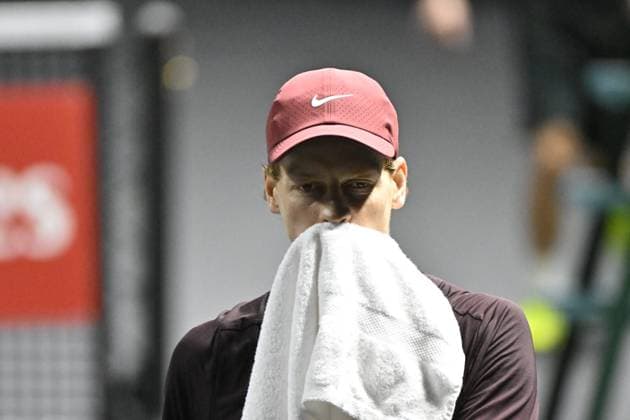 Rolex Paris Masters 2025 - Tennis - ATP, Tennis Herren - Rolex Paris Masters 2025 -31 10 2025 - Jannik Sinner - Italie ParisFrance  Copyright: xChryslenexCaillaudx xPznewsx