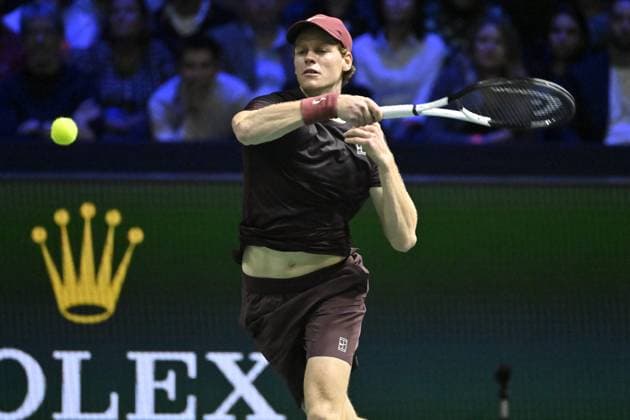 Rolex Paris Masters 2025 - Tennis - ATP, Tennis Herren - Rolex Paris Masters 2025 -31 10 2025 - Jannik Sinner - Italie ParisFrance  Copyright: xChryslenexCaillaudx xPznewsx