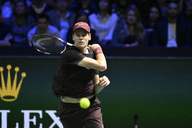 Rolex Paris Masters 2025 - Tennis - ATP, Tennis Herren - Rolex Paris Masters 2025 -31 10 2025 - Jannik Sinner - Italie ParisFrance  Copyright: xChryslenexCaillaudx xPznewsx
