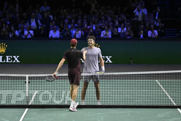 Rolex Paris Masters 2025 - Tennis - ATP, Tennis Herren - Rolex Paris Masters 2025 -31 10 2025 - Jannik Sinner - Italie ParisFrance  Copyright: xChryslenexCaillaudx xPznewsx