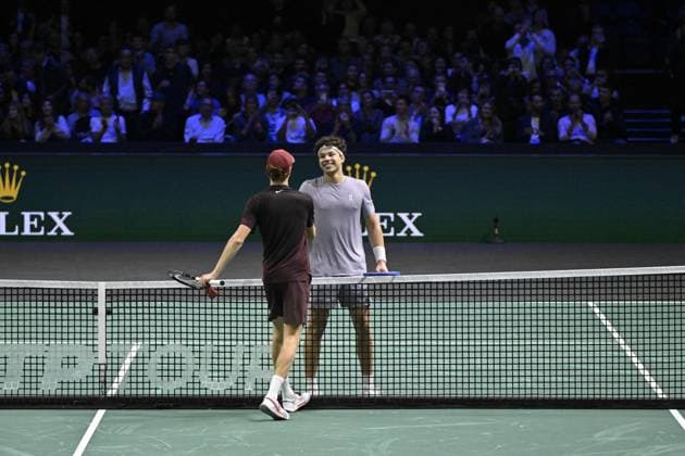 Rolex Paris Masters 2025 - Tennis - ATP, Tennis Herren - Rolex Paris Masters 2025 -31 10 2025 - Jannik Sinner - Italie ParisFrance  Copyright: xChryslenexCaillaudx xPznewsx