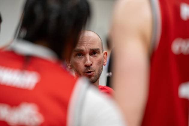 Germany 2 Barmer Basketball Bundesliga Pro A 2025 26, 6 Matchday SBB Baskets Wolmirstedt vs Phoenix Hagen Wolfgang Lakenmacher Halle Magdeburg Eiko Potthast Coach, SBB Baskets Wolmirstedt Copyright: xTomxLauruschkatx