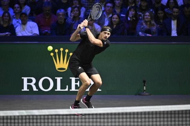 Rolex Paris Masters 2025 - Tennis - ATP, Tennis Herren - Rolex Paris Masters 2025 -31 10 2025 - Alexander Zverev - Allemagne ParisFrance  Copyright: xChryslenexCaillaudx xPznewsx