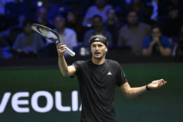 Rolex Paris Masters 2025 - Tennis - ATP, Tennis Herren - Rolex Paris Masters 2025 -31 10 2025 - Alexander Zverev - Allemagne ParisFrance  Copyright: xChryslenexCaillaudx xPznewsx