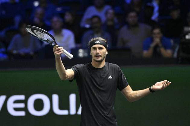 Rolex Paris Masters 2025 - Tennis - ATP, Tennis Herren - Rolex Paris Masters 2025 -31 10 2025 - Alexander Zverev - Allemagne ParisFrance  Copyright: xChryslenexCaillaudx xPznewsx