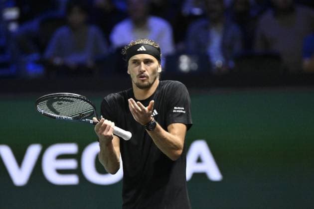 Rolex Paris Masters 2025 - Tennis - ATP, Tennis Herren - Rolex Paris Masters 2025 -31 10 2025 - Alexander Zverev - Allemagne ParisFrance  Copyright: xChryslenexCaillaudx xPznewsx