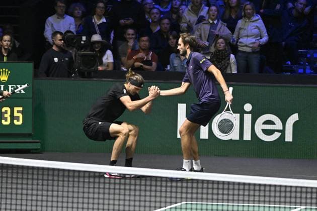 Rolex Paris Masters 2025 - Tennis - ATP, Tennis Herren - Rolex Paris Masters 2025 -31 10 2025 - Alexander Zverev - Allemagne ParisFrance  Copyright: xChryslenexCaillaudx