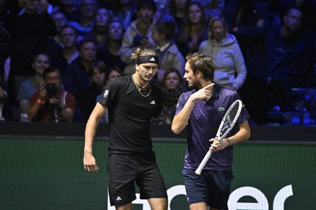Rolex Paris Masters 2025 - Tennis - ATP, Tennis Herren - Rolex Paris Masters 2025 -31 10 2025 - Alexander Zverev - Allemagne ParisFrance  Copyright: xChryslenexCaillaudx