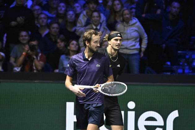 Rolex Paris Masters 2025 - Tennis - ATP, Tennis Herren - Rolex Paris Masters 2025 -31 10 2025 - Alexander Zverev - Allemagne ParisFrance  Copyright: xChryslenexCaillaudx