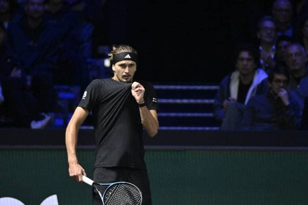 Rolex Paris Masters 2025 - Tennis - ATP, Tennis Herren - Rolex Paris Masters 2025 -31 10 2025 - Alexander Zverev - Allemagne ParisFrance  Copyright: xChryslenexCaillaudx