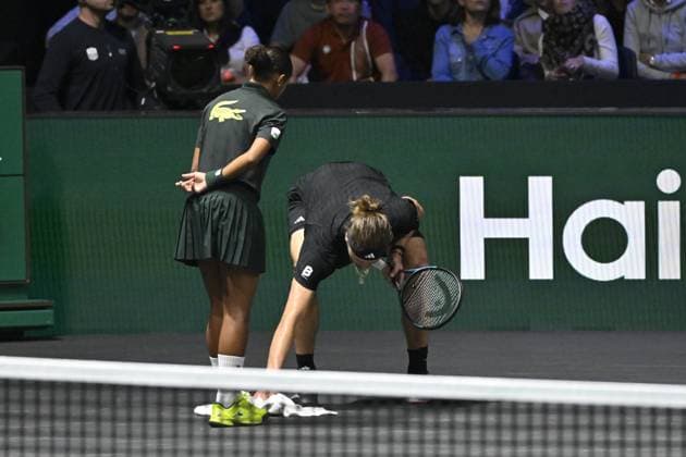 Rolex Paris Masters 2025 - Tennis - ATP, Tennis Herren - Rolex Paris Masters 2025 -31 10 2025 - Alexander Zverev - Allemagne ParisFrance  Copyright: xChryslenexCaillaudx