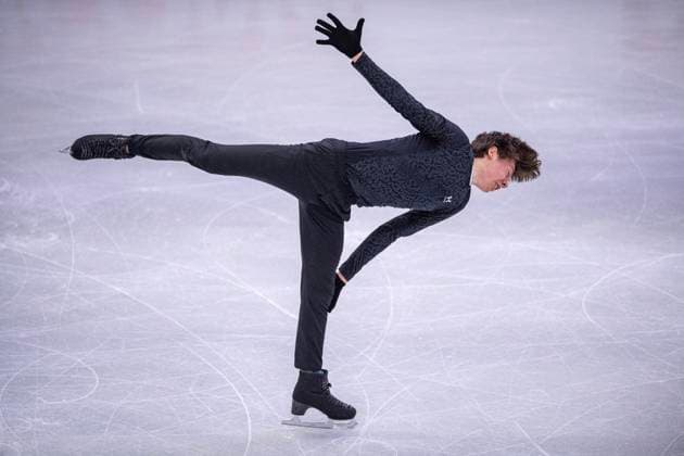October 31, 2025, Saskatoon, Sk, Canada: CanadiaöÄÃ s Aleksa Rakic skates during a practice for the 2025 Skate Canada International event in Saskatoon, on Friday, Oct. 31, 2025. Aleksa Rakic  - ZUMAc35_ 20251031_zaf_c35_095 Copyright: xLiamxRichardsx