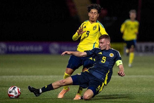 Football, U17, European Championship, Scotland - Sweden