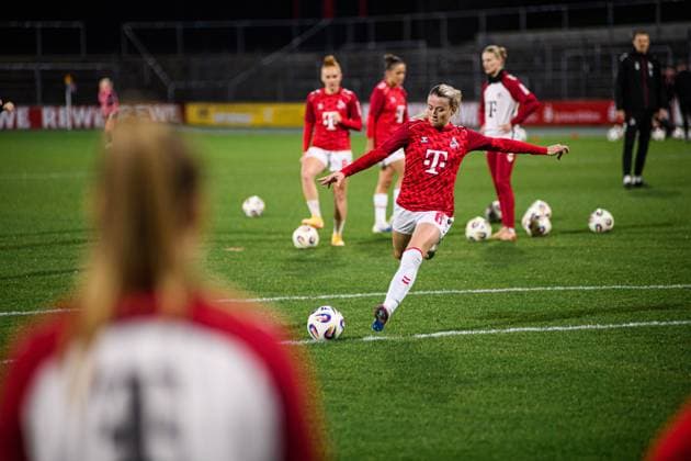 COLOGNE, GERMANY - 31 OCTOBER, 2025: Sandra Maria Jessen - The match of Women Bundesliga 1.FC Koeln vs 1. FC Nuernberg at Franz Kremer Stadium  Copyright: xVITALIIxKLIUIEVx